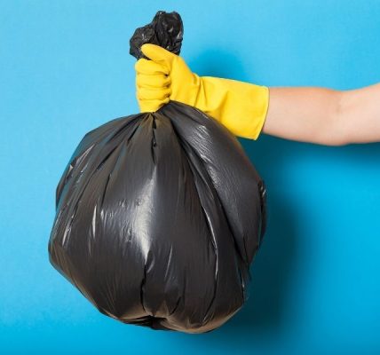 plastik sampah hitam besar