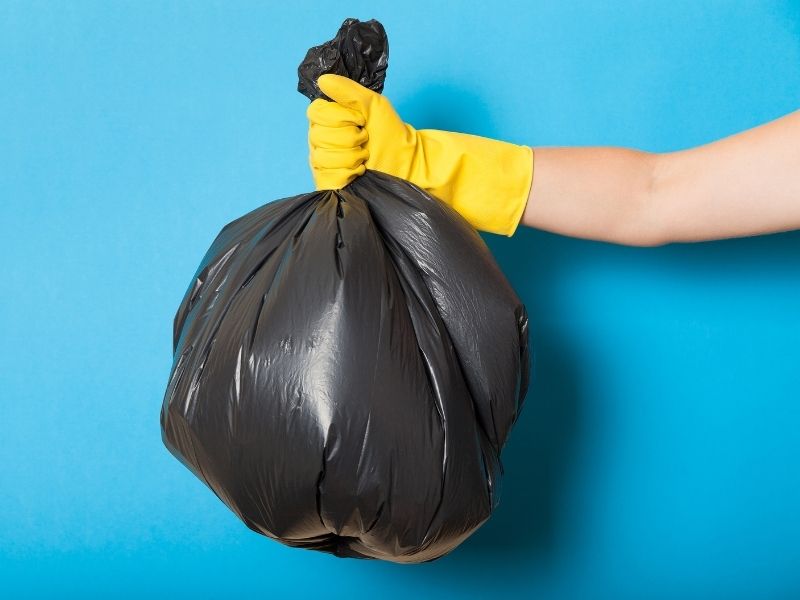 plastik sampah hitam besar